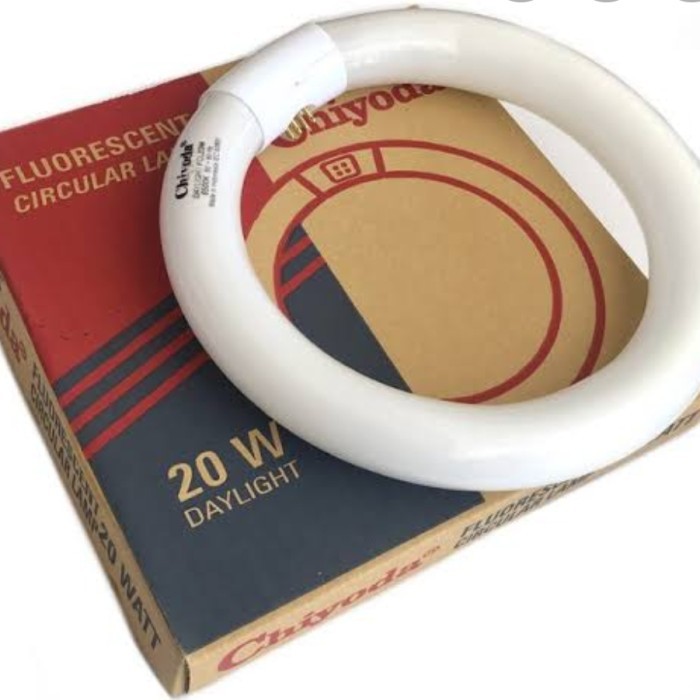 Lampu TL Ring 20W Chiyoda Warna Putih (Persamaan Philips)