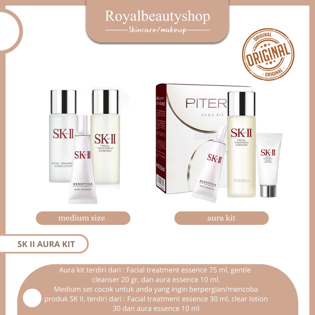 SK II SK-II SK II Pitera Aura Kit / Ultra Aura Kit / Medium set