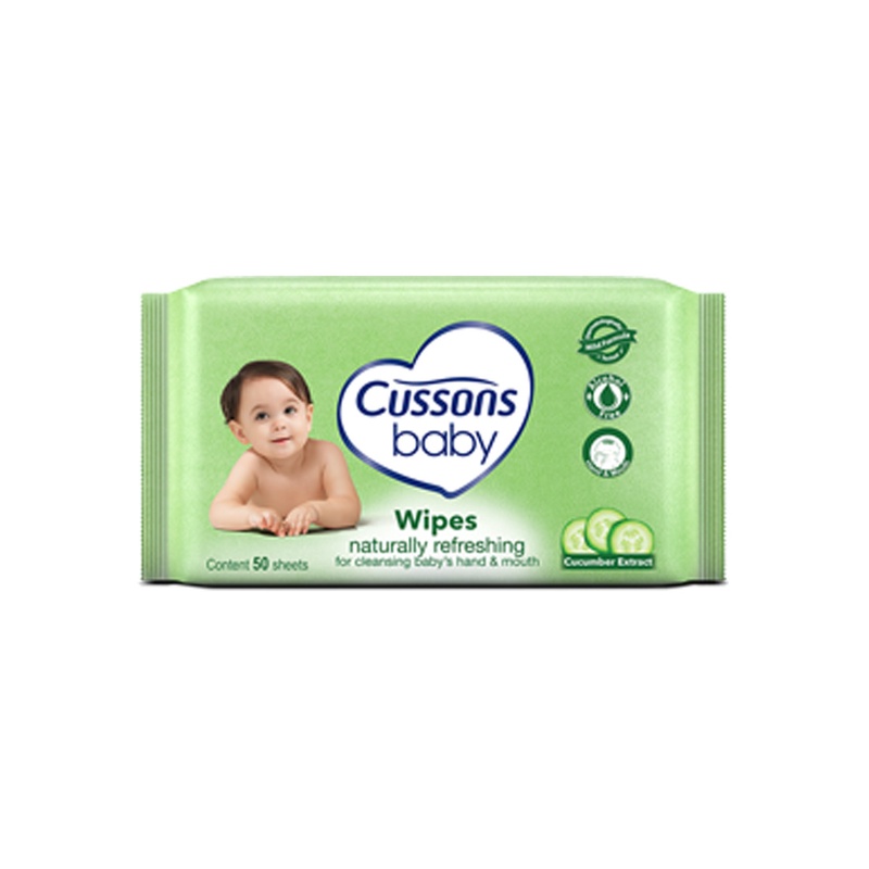 CUSSON BABY WIPES 50'S+30'S FRESH&amp;NOURISH