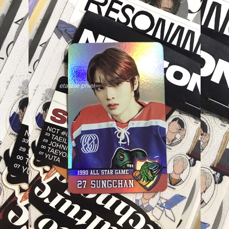 Trading Card Sungchan Holo NCT U 90’s Love | Hologram TC 2020 PC Photocard Resonance Pt.2