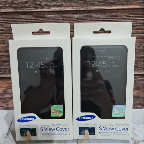 SAMSUNG S VIEW COVER GALAXY GRAND 2 CASE ORIGINAL RESMI SEIN