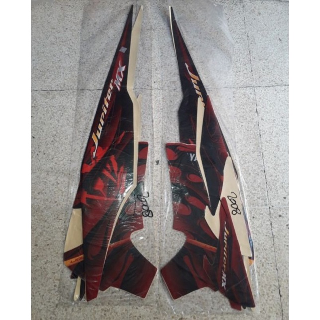 (siap kirim) striping sticker motor yamaha Jupiter mx 135 lama 2008 - MX135 OLD