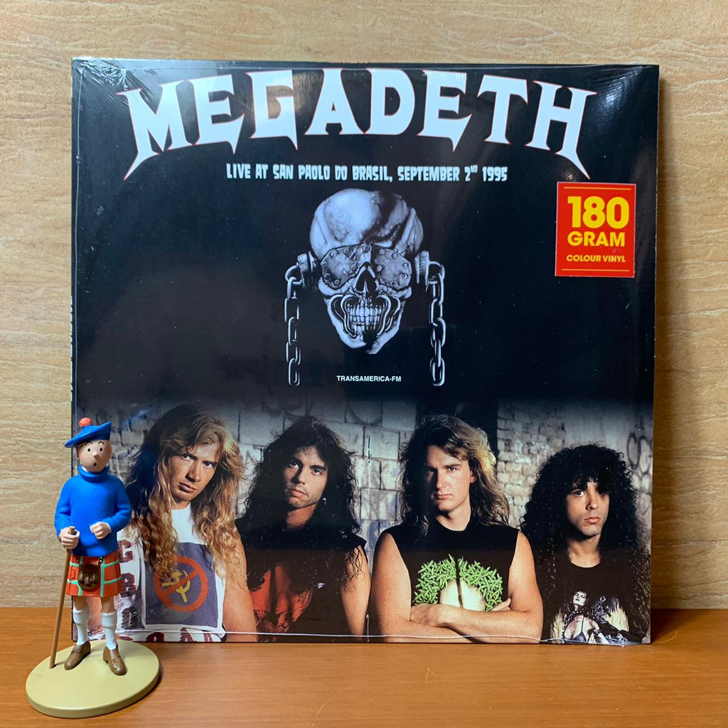 Jual PIRINGAN HITAM / VINYL MEGADETH Sao Paulo Do Brasil September