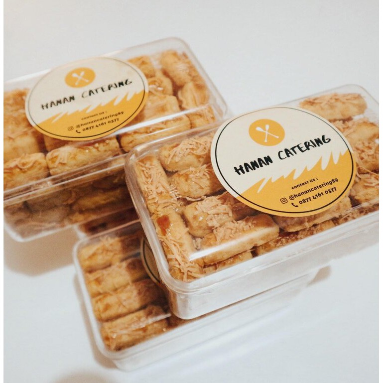 HANAN CATERING - Kue Kering Lebaran (Kastengel / Nastar / Salju Mete) - BISA GLUTEN FREE