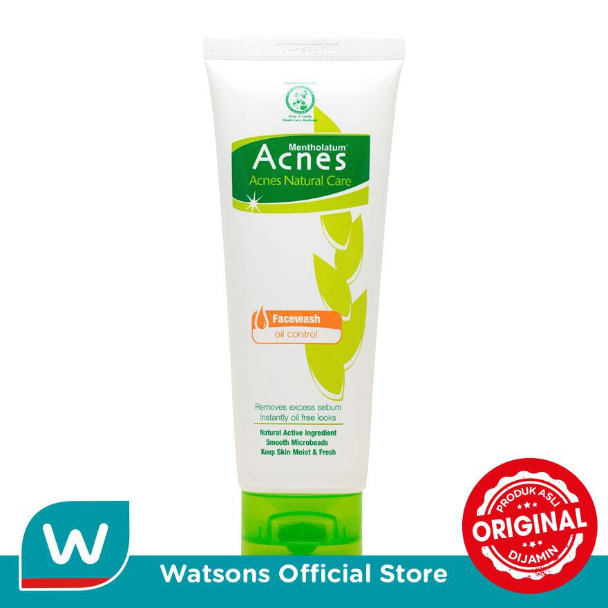 Acnes Natural Care Face Wash Oil Control 100g