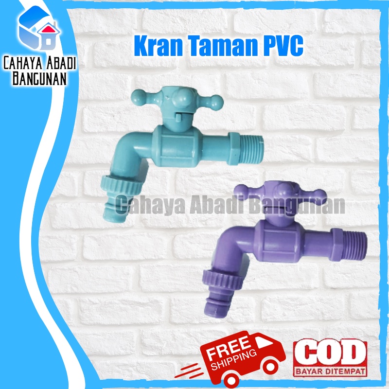 Keran Air Taman / Kran Taman PVC / Keran Taman Plastik