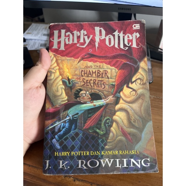 novel harry potter dan kamar rahasia and the chamber of secret ori preloved