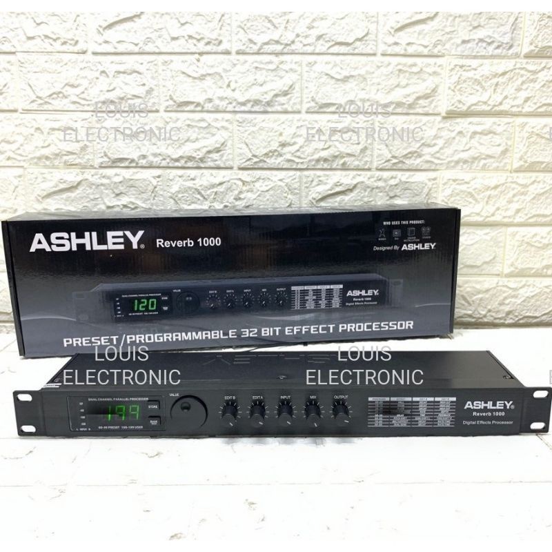 Effect Vocal ASHLEY Reverb 1000 Efek Vocal ORIGINAL