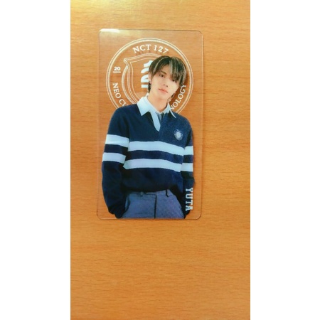 Clear Bookmark Yuta NCT 127 Back To School 2021
