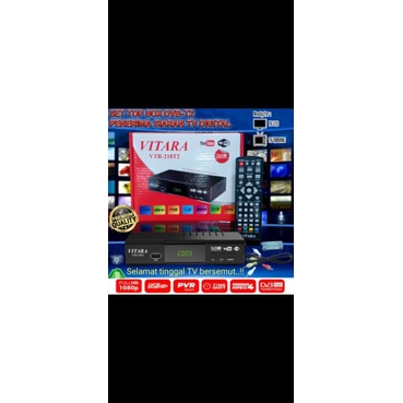 Digital set top box hd Vitara / STB siaran DVB T2 reciver