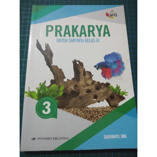 Buku Prakarya Kelas 9 SMP | Buku Bekas