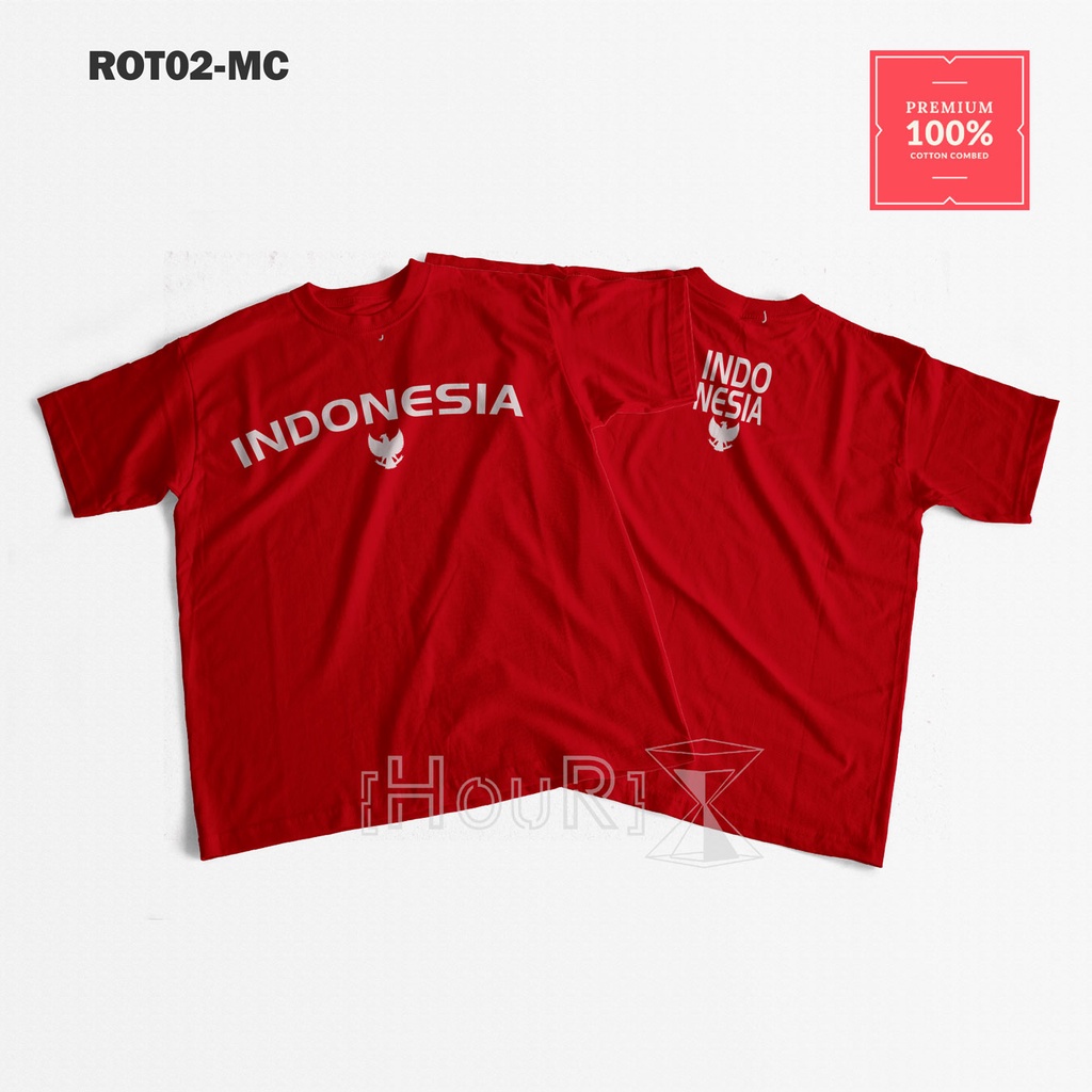 Kaos Indonesia Timnas Terbaru All Size Big Size