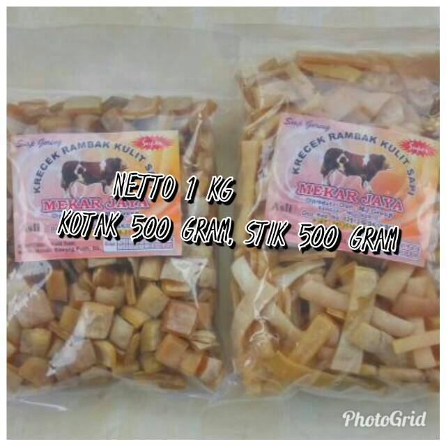 

PROMO !!! Krecek/Krupuk/Kerupuk Rambak Stik Kotak Super