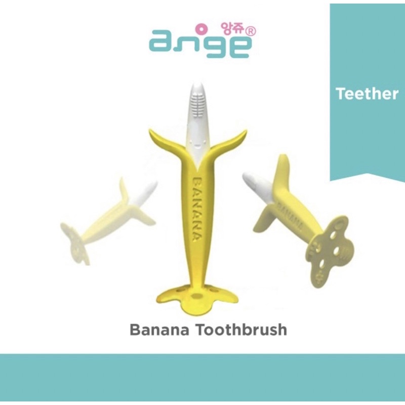 ANGE  BANANA Toothbrush Teether/Gigitan bayi