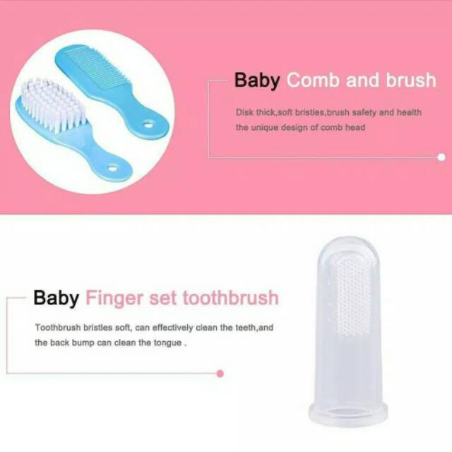 Baby care kit set 10 in 1 Sisir Bayi Set Gunting Kuku Bayi kado grooming gift Baby Nail #drpstore