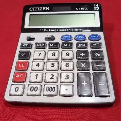 

Kalkulator CMZEN CT-960L (14 digit)