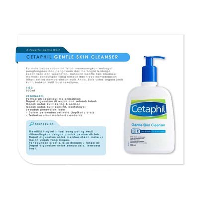 Cetaphil Gentle Skin Cleanser 500 ML