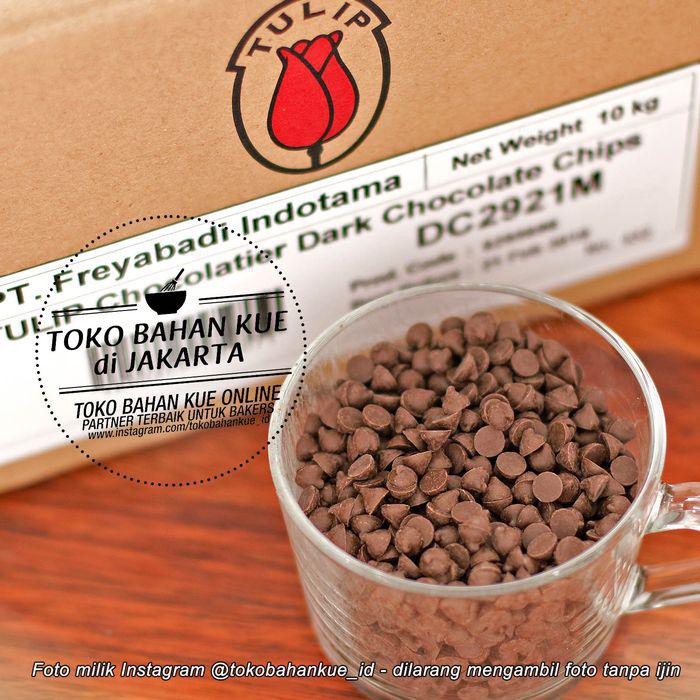 

Cokelat Chips Tulip COKLAT Chocolate 500gr Premium Choco Chip BERKUALITAS