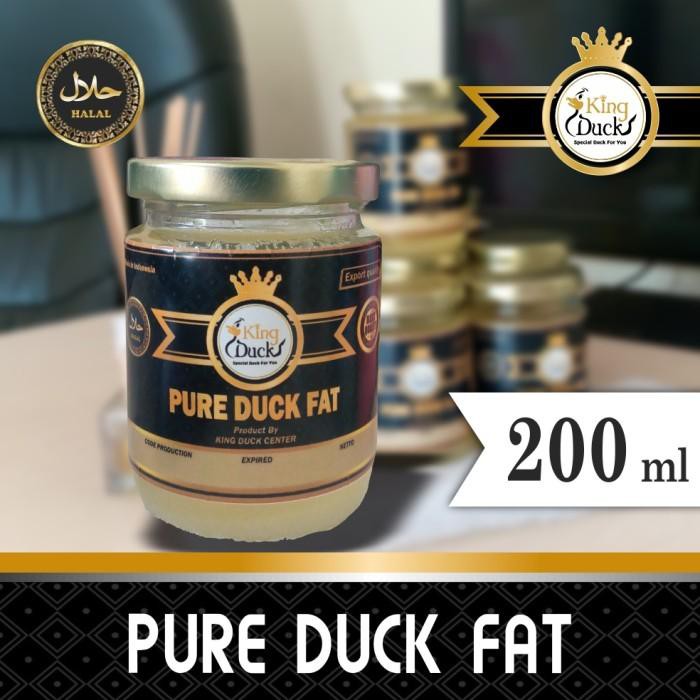 

PURE DUCK FAT KINGDUCK (200 ML) LEMAK BEBEK MURNI
