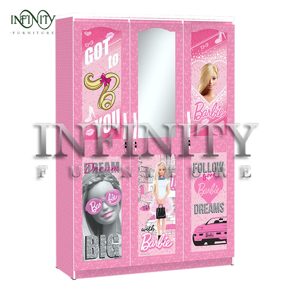 Lemari Pakaian 2 Pintu Karakter Disney Princess WDM 11525 PCS