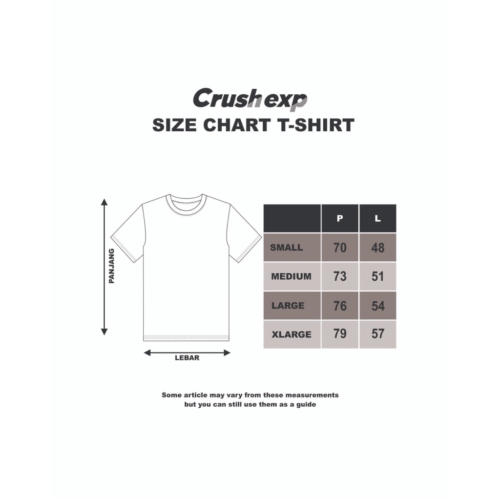 CRUSH EXP Kaos Pendek TSC0948 - MISTY