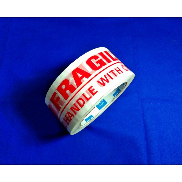 

Glotape Lakban Fragile 48mm x 90yard Merah / Putih ( IRRA STORE )