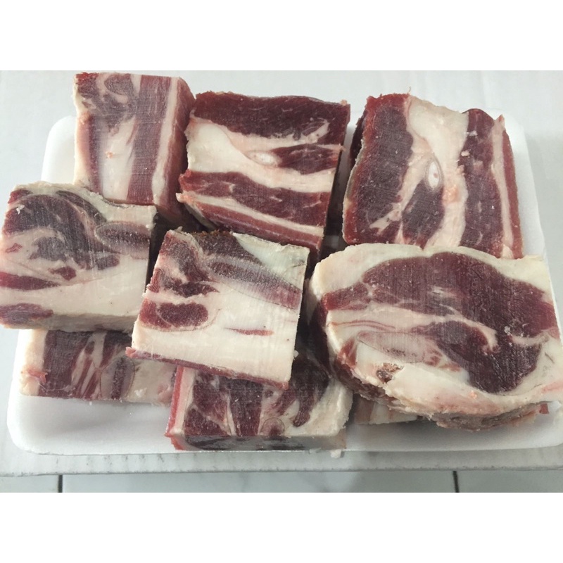 

Short ribs / Iga Sapi Impor cutting 2,5 - 3 cm , Rp. 62.000/500 gr
