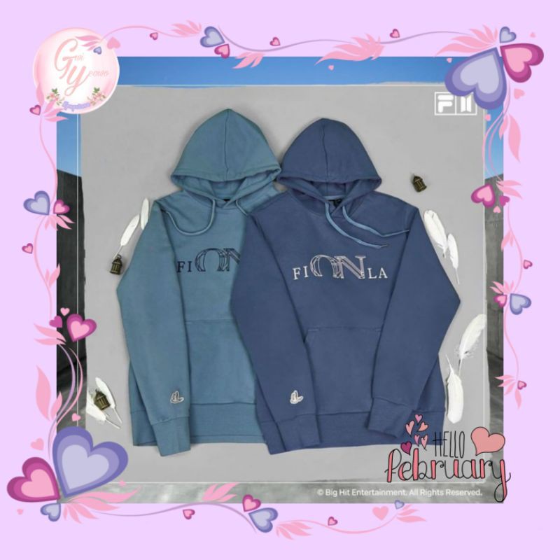 DP HOODIE FILA BTS JIMIN TAEHYUNG