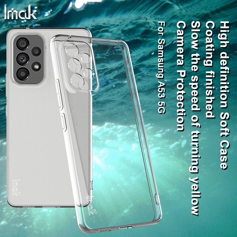 Imak Case Samsung Galaxy A53 / A73 / A33 / A23 5G 4G / M53 / M33 / A52s 5G Silikon Casing Clear TPU