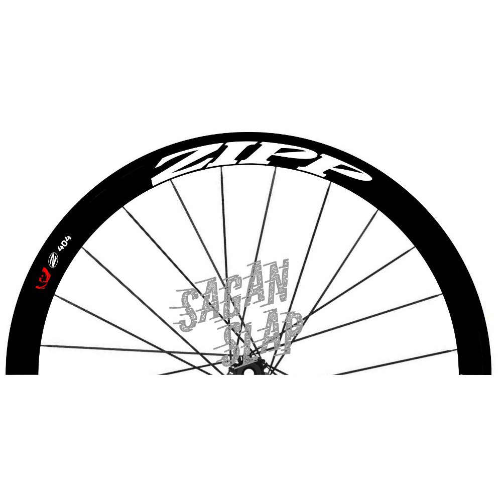 Stiker Sticker Decal Rims Velg Sepeda Zipp 700c lebar 4 cm