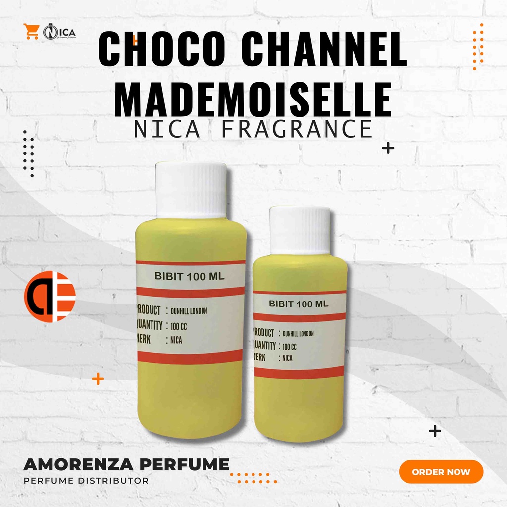 Bibit Parfum Murni CH0C0 CH4NEL MADEMOISELLE - SCAN CHOCO Nica Fragrance 500ml Segel Pabrik