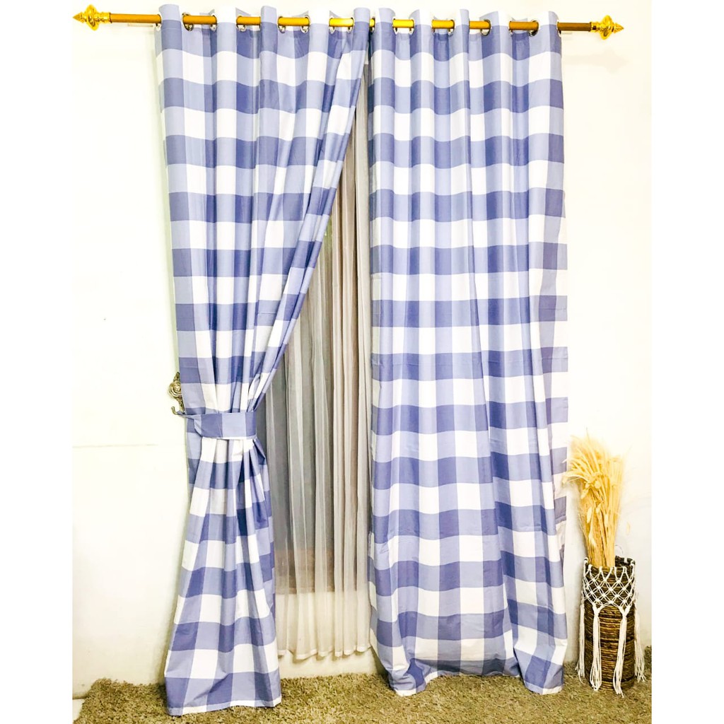 GORDEN SMOKERING BIASA MOTIF EMILY BIRU