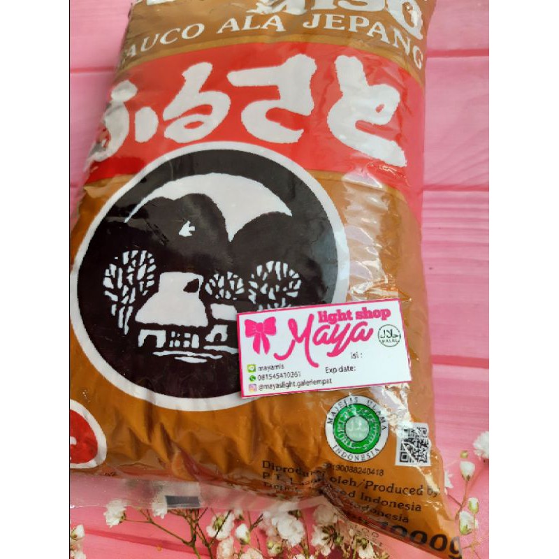 Miso Tauco Jepang 100gr halal termurah miso soup sup rumput laut furusato miso soup sup jepang kaldu penyedap masakan sup tauco