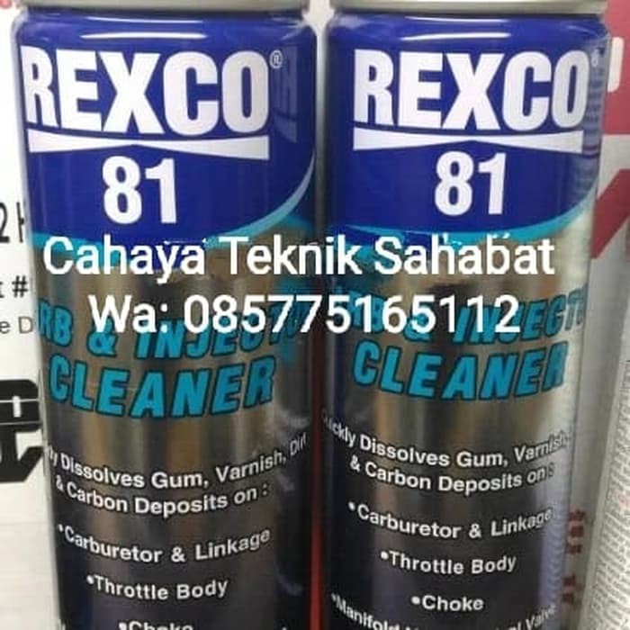 REXCO 81 Carb &amp; Injector Cleaner 500ML