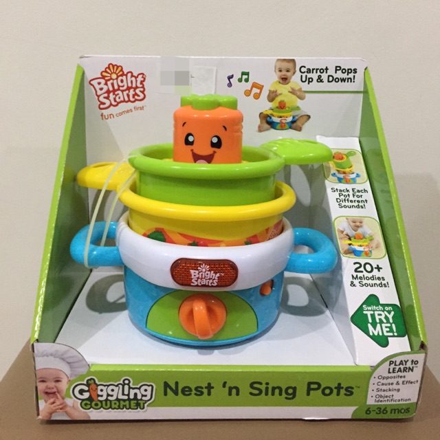 bright starts giggling gourmet