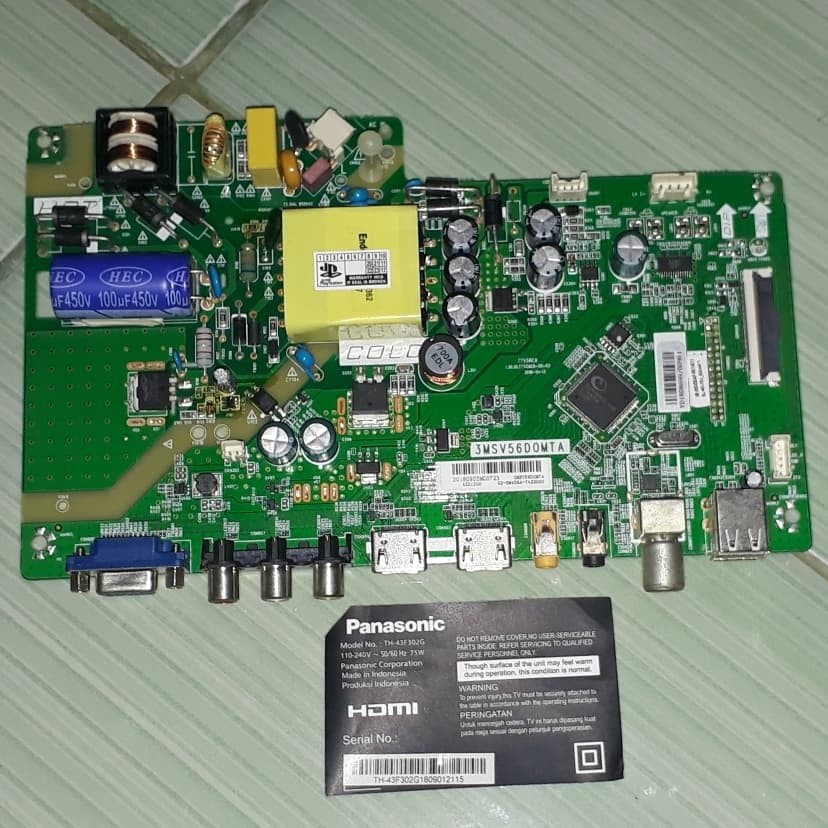 Mainboard Motherboard MB Panasonic 43F302G 43F302