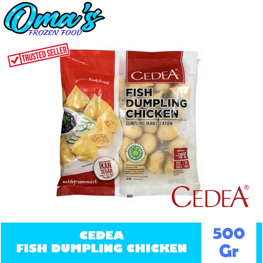 

CEDEA FISH DUMPLING CHICKEN ISI 25PCS 500GR