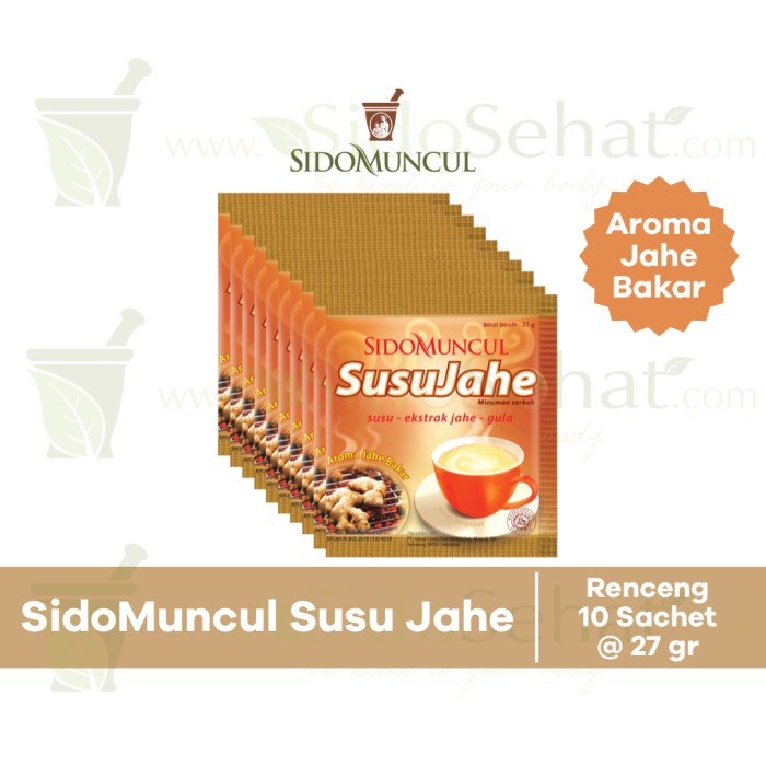 

fe20111 Susu Jahe Sidomuncul (Renceng Isi 10 Sachet) Xa201As