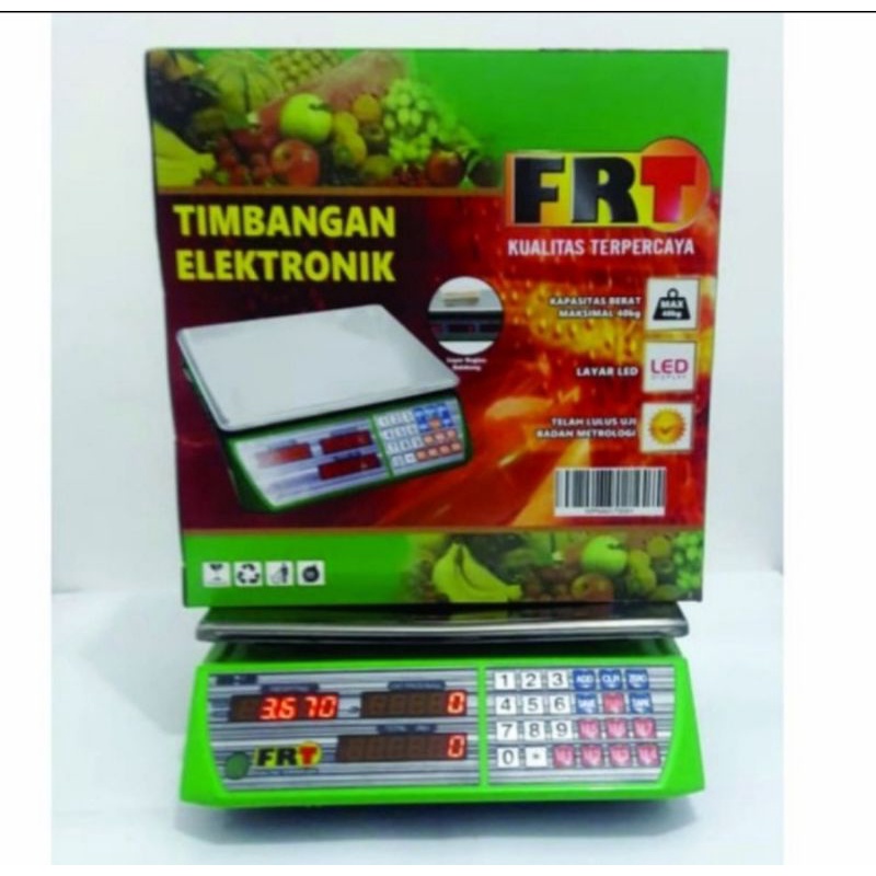 Timbangan digital elektronik FRT 30 kg atau 40kg