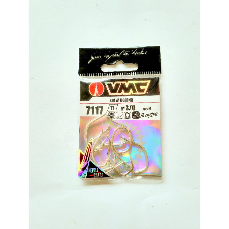 SLOW JIGGING HOOK VMC 7117 SIZE 3/0
