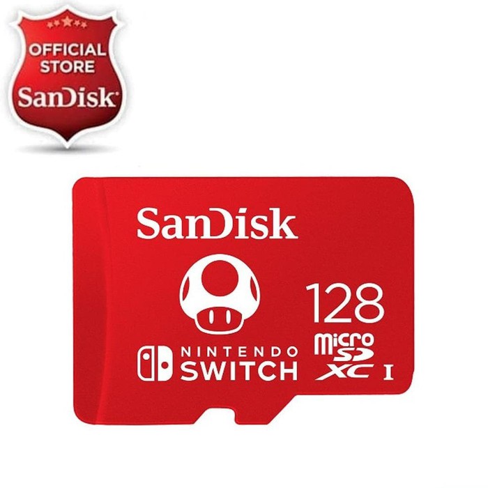 Sandisk MicroSDXC Card U3 For NINTENDO SWITCH - 128GB (4K Ultra HD) Micro SD 128GB 100MBps ORIGINAL