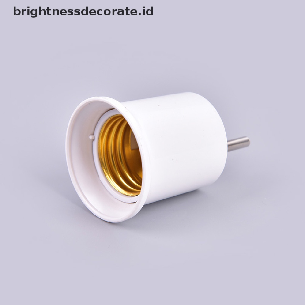 [birth] E27 Lamp Base To EU/US Plug Socket Lamp Holder Converter Adapter Light Bulb Lamp [ID]