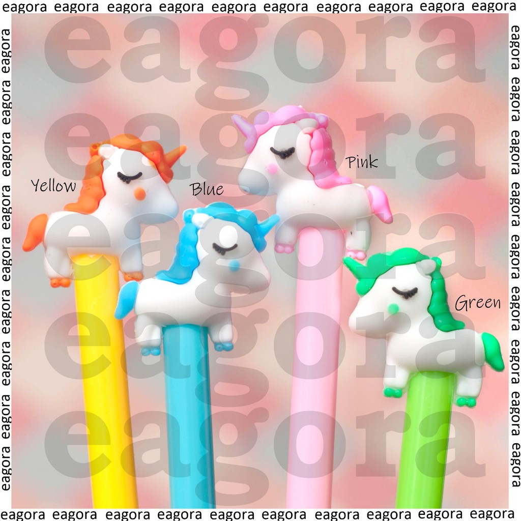 

Pulpen Gel Crying Unicorn Pena Unik Lucu Bolpen