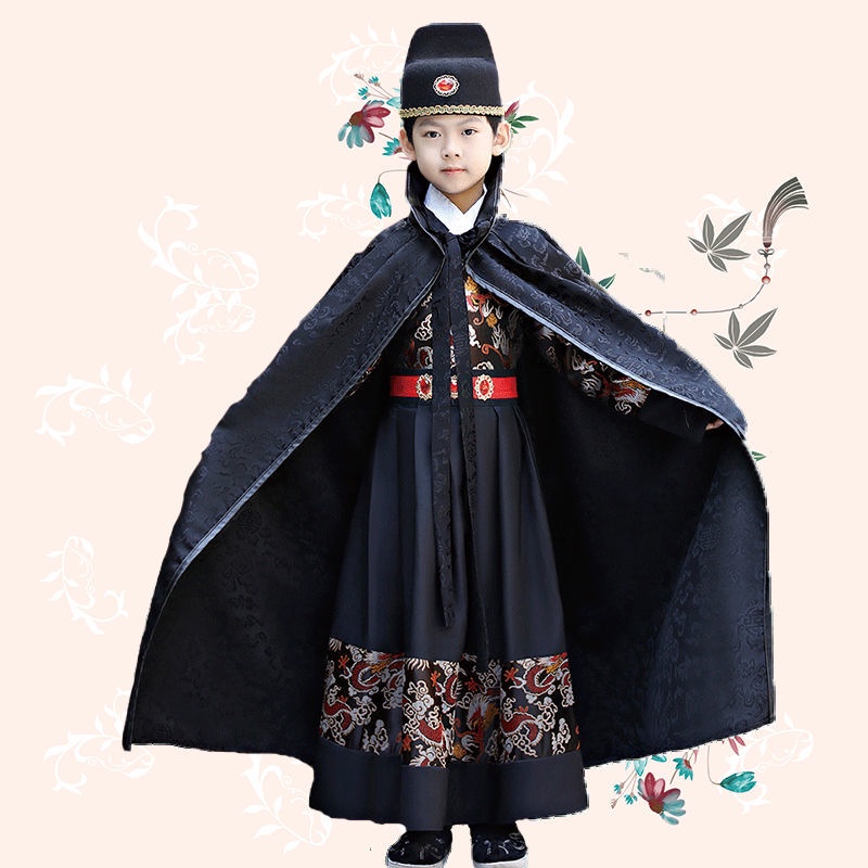 Boys' Ming Han clothes ancient royal guards ancient clothes children's flying fish clothes four famo