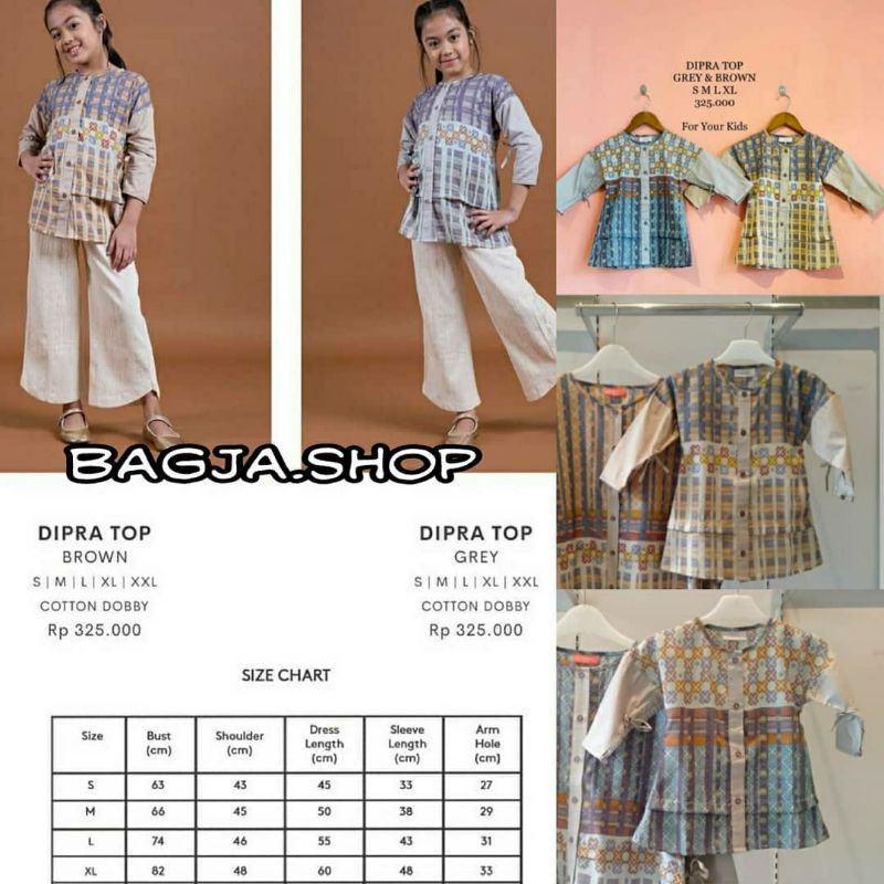 SALE New Dipra Top Ria Miranda Kids Danastri