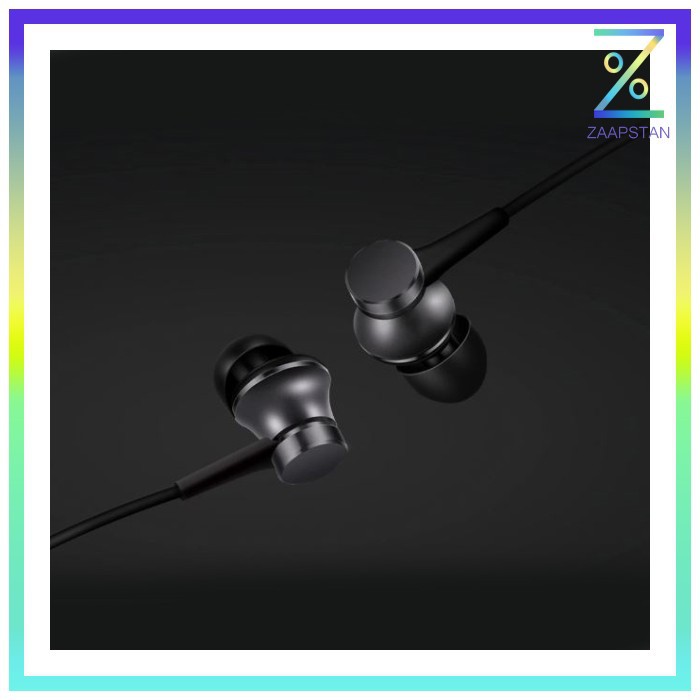 Xiaomi Mi Piston Huosai 3 Earphone Fresh Version (ORIGINAL) - Black