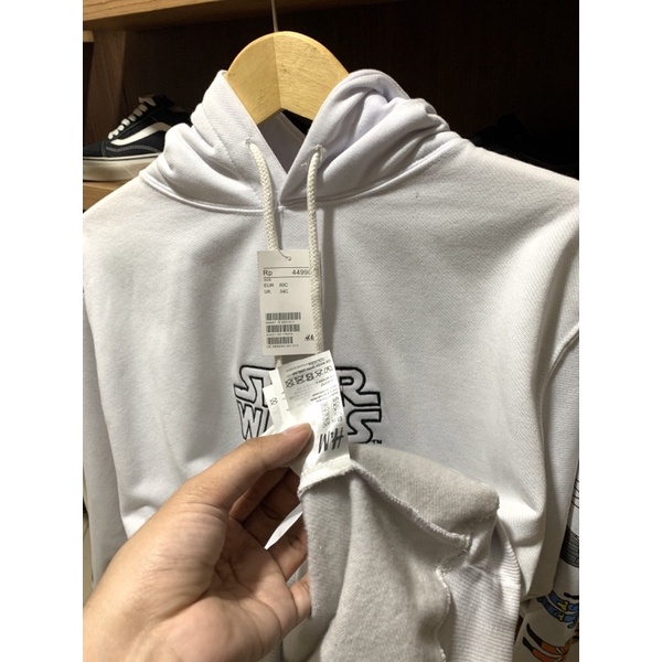 HOODIE H&amp;M STAR WARS WHITE