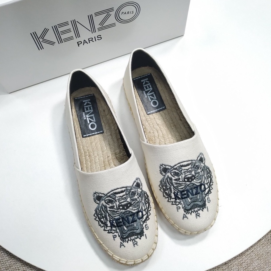 Kenzo Tiger Espadrilles Flat Shoes / Kenzo Slip On