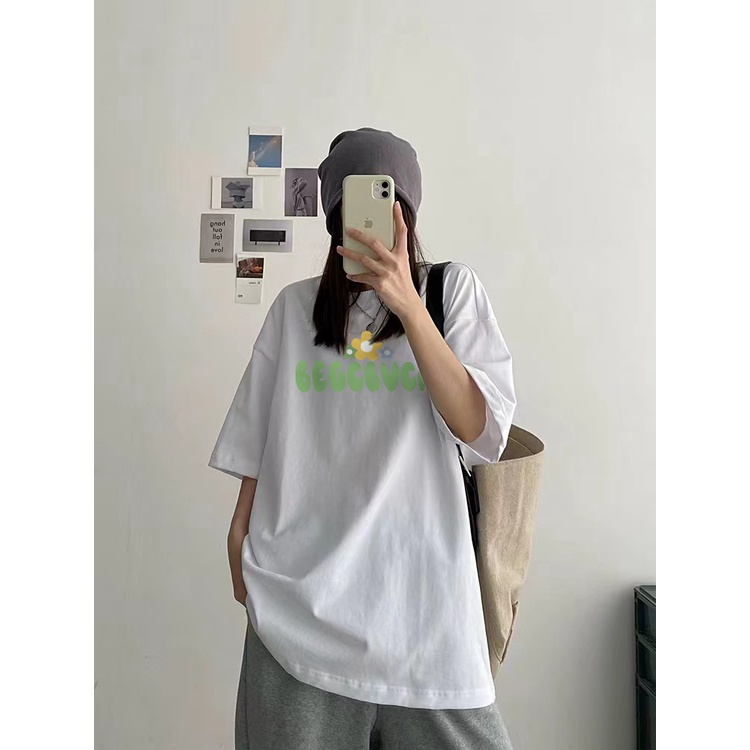 korean style baju oversize wanita murah/baju atasan wanita /atasan wanita warna putih/T-shirt hitam/S-L/ Rearrange and Combine Popular Elements Korean Style/baju atasan wanita korean style/Big size print kaos wanita tshirt atasan top korea