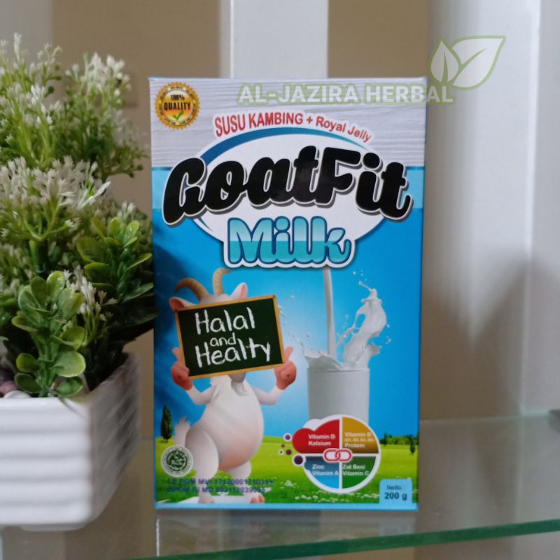 

SUSU KAMBING ETAWA GOATFIT MILK PLUS ROYAL JELLY RASA ORIGINAL